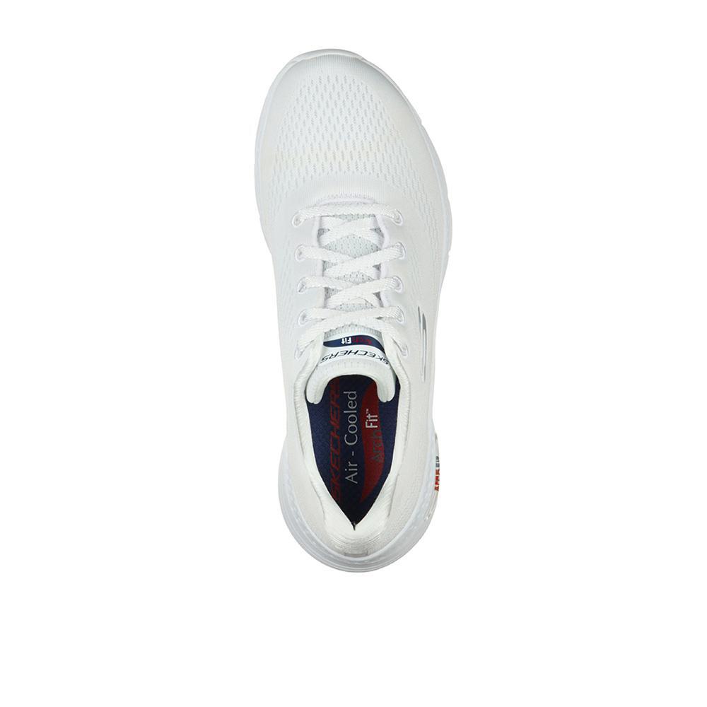 Sapatilhas Skechers Mulher Arch Fit - Big Appeal Brancas 3/5