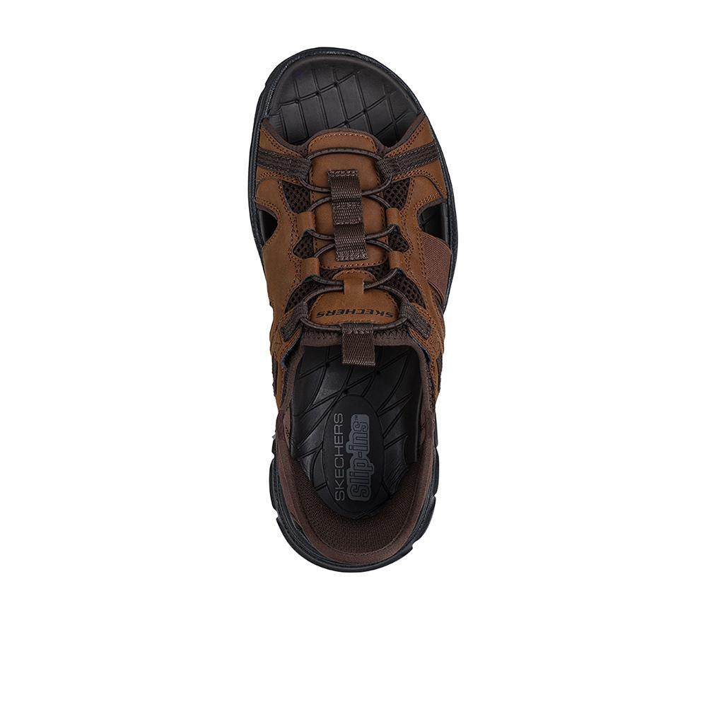 Sandálias Skechers Homem Revolted - Merrick Marrom 3/5
