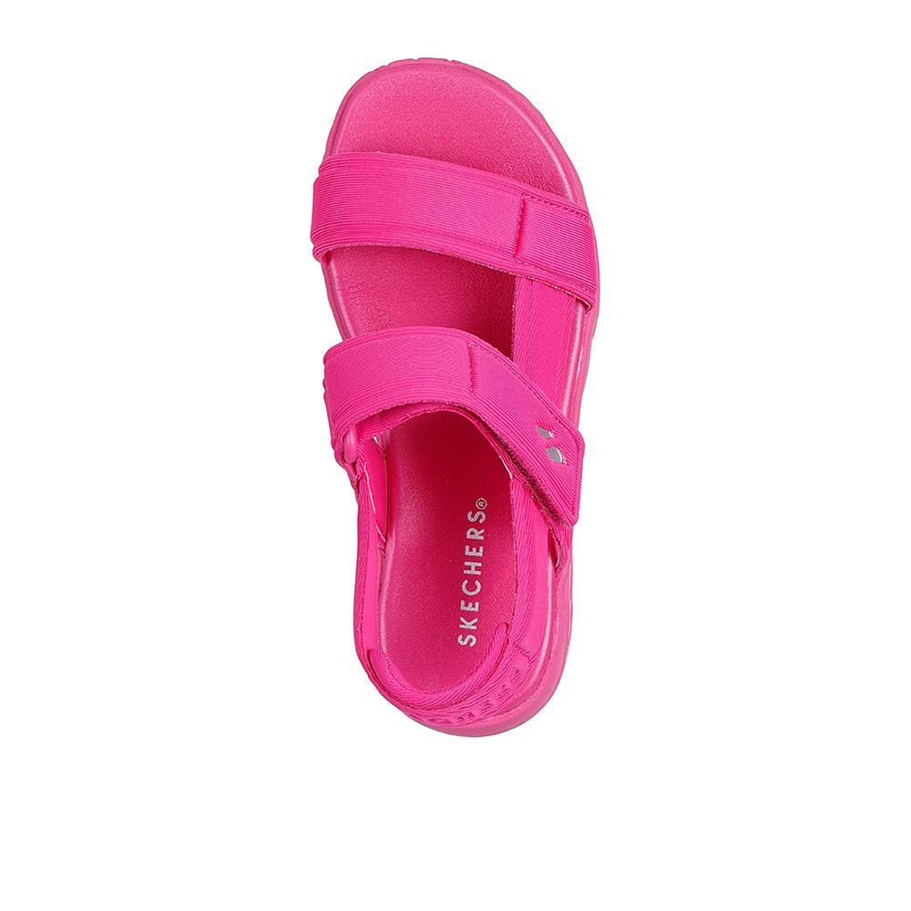 Sandalias Skechers Mujer Uno Lite - Sunny Stand Fucsia 3/4