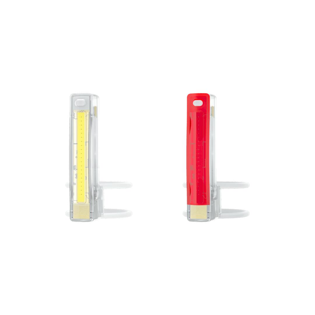 Knog Plus Twinpack Bike light set - Translucent 2/5