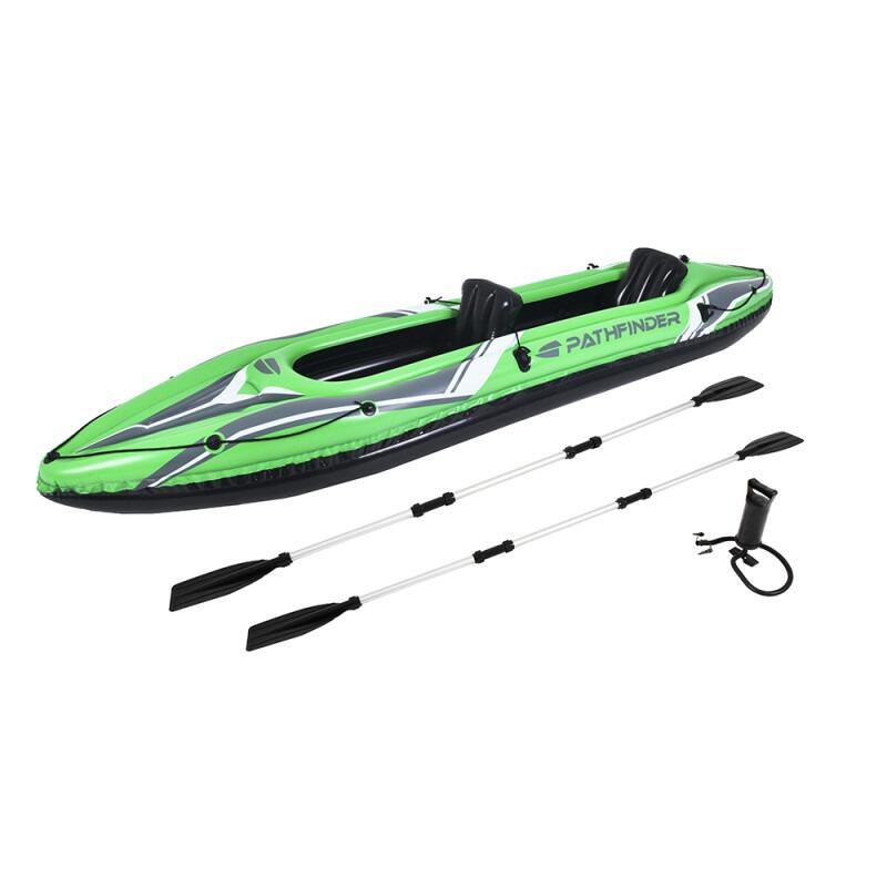 Airgliss - Kayak Gonflable Pathfinder Element 2 Personnes - Kayak - Vert - Decathlon