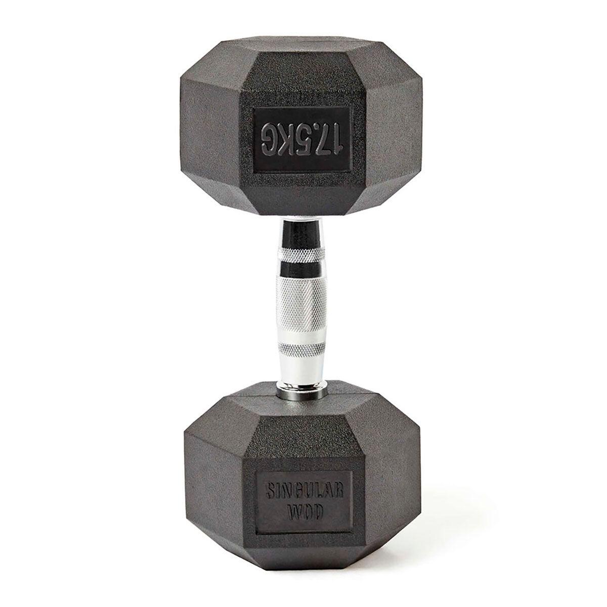 SINGULAR WOD Mancuerna Hexagonal Individual Cross Training de SingularWod