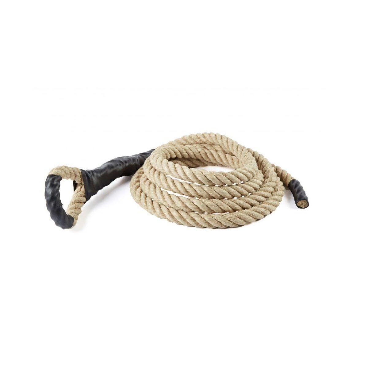 Cuerda Para Trepar Sin Nudo De 10 M Color Beige - Cuerda Bomberos 2/3