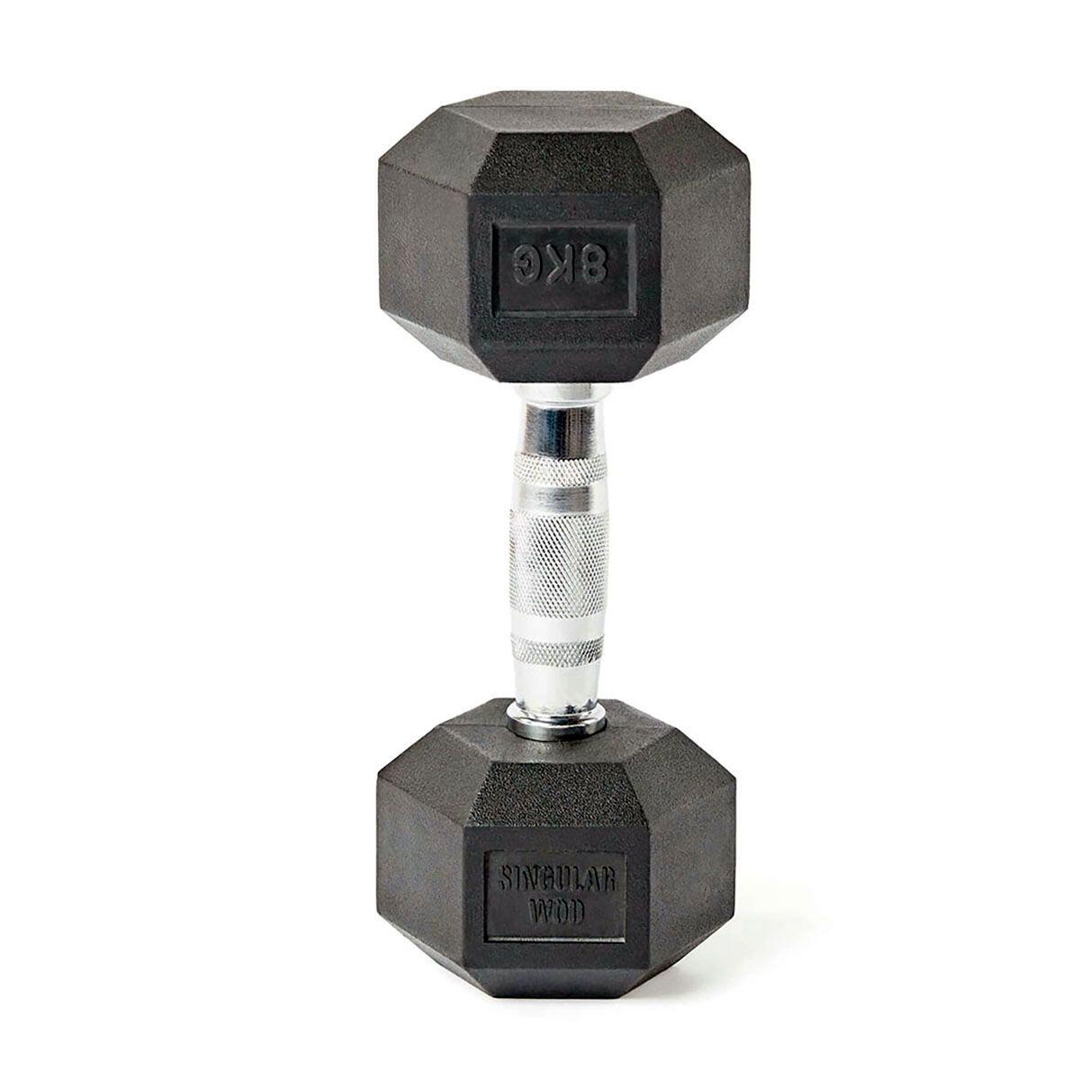 SINGULAR WOD Mancuerna Hexagonal Individual Cross Training de SingularWod