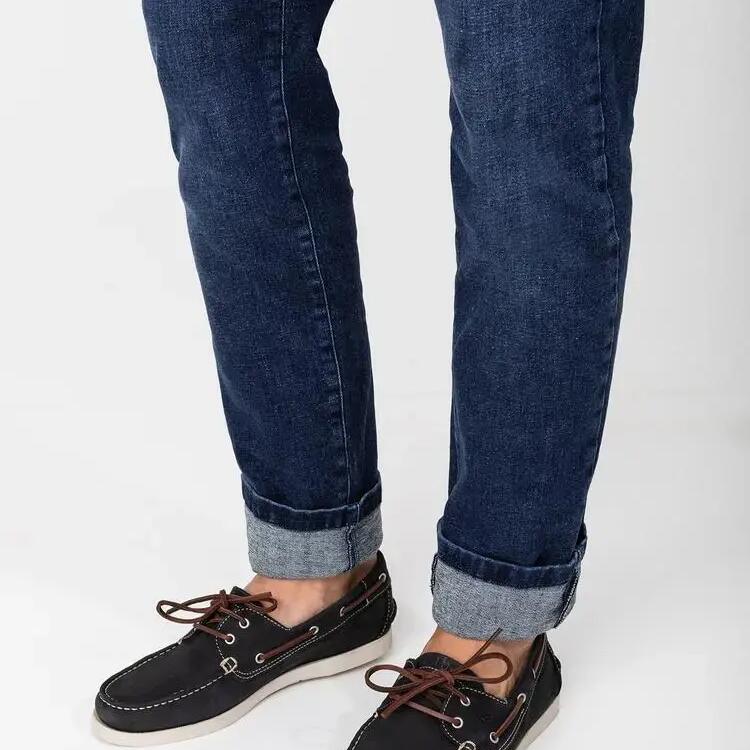 Phenis Boat Shoe for Men, Navy Blue