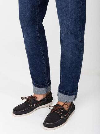 Phenis Bootsschuh Herren marineblau