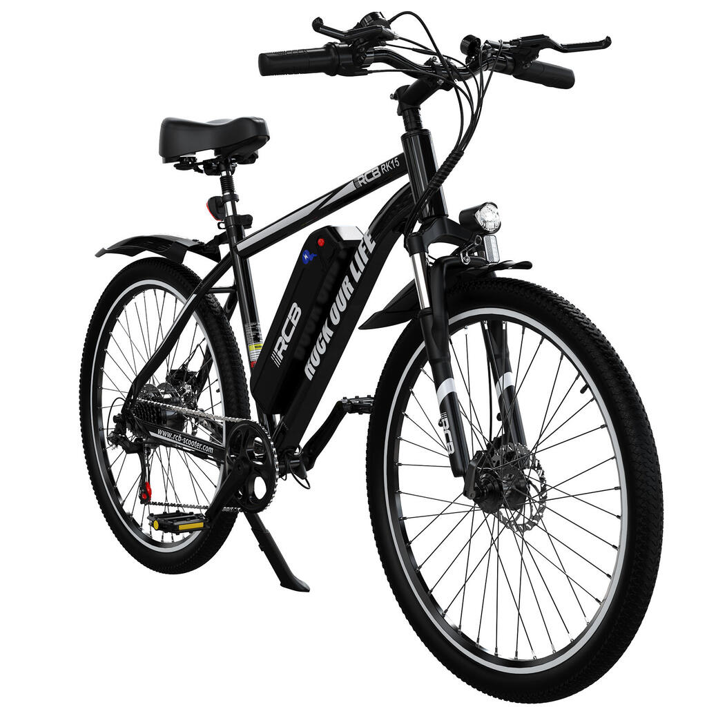 Electric City Bikes RK15, E-bikes 26",App,30-50 km,36V 10.4Ah