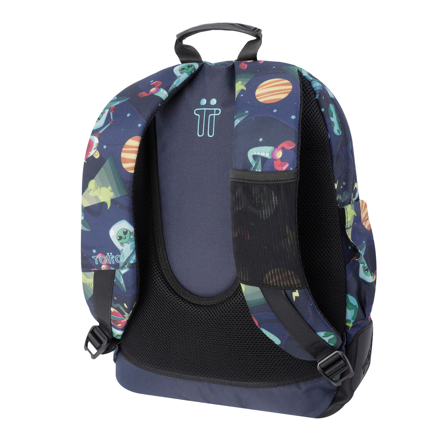 Totto Mochila escolar Crayoles Planetas y aliens Poliéster 33 x 44 x 13.5 cm 4/5