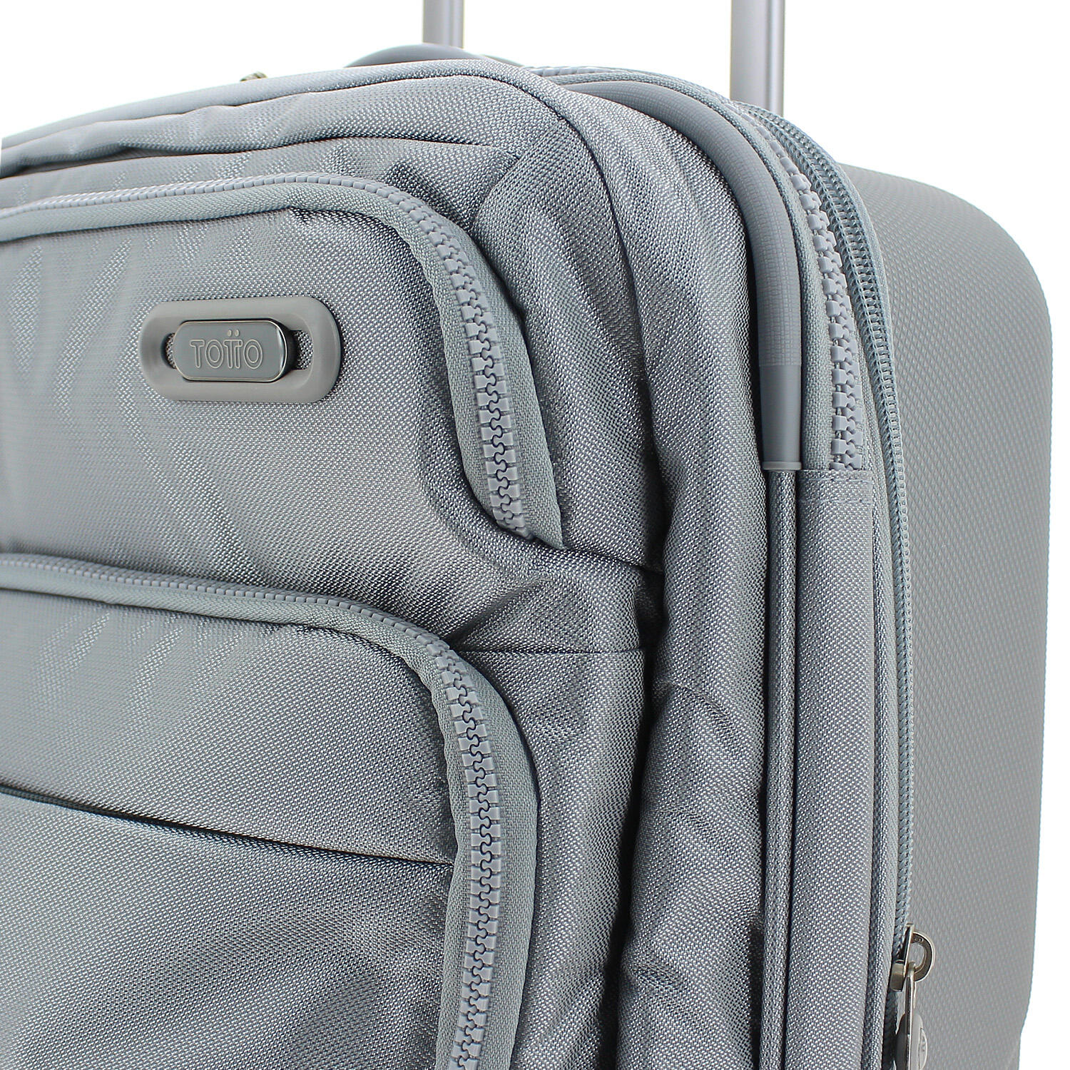 Totto Maleta de cabina Usky Gris Policarbonato 33 x 58 x 23.5 cm 5/5