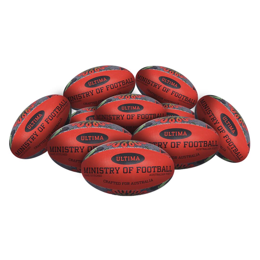 STRADIA ULTIMA Aussie Rules Ball - Premier League Ball - PK10