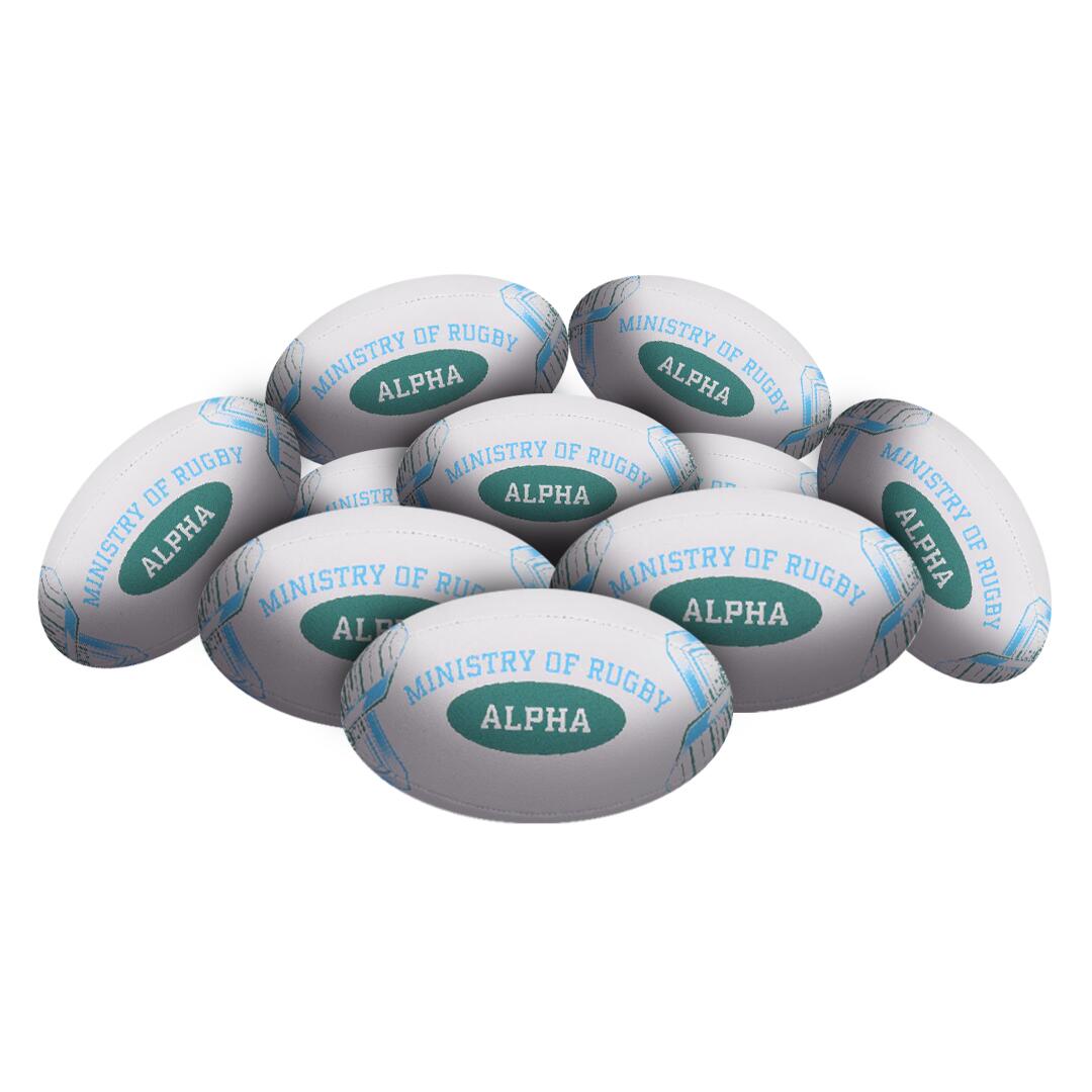STRADIA ALPHA Rugby Union Ball - Junior MIDI Series - PK10