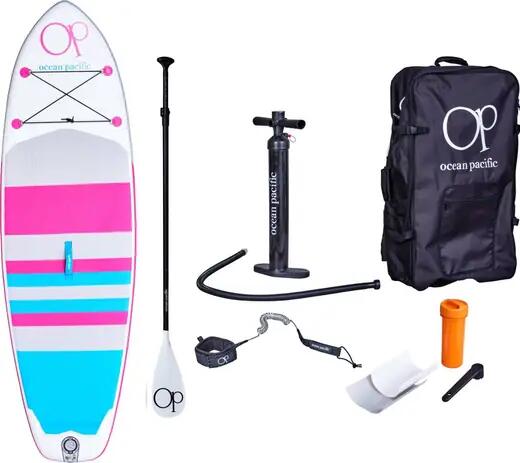 OCEAN PACIFIC Ocean Pacific Venice All Round 8'6 SUP Inflável - Branco/Cinzento/Cor-de-rosa