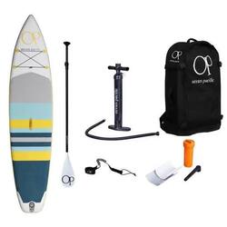 Paddle Gonflable Ocean Pacific Laguna Lite 11'6 - Blanc/Gris/Jaune