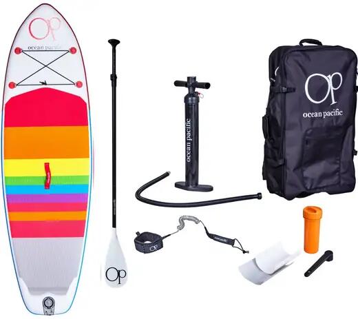 OCEAN PACIFIC Ocean Pacific Venice All Round 8'6 SUP Inflável - Branco/Vermelho/Azul