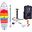 Ocean Pacific Venice All Round 8'6 Placa SUP Gonflabil - Alb /Roșu/Albastru