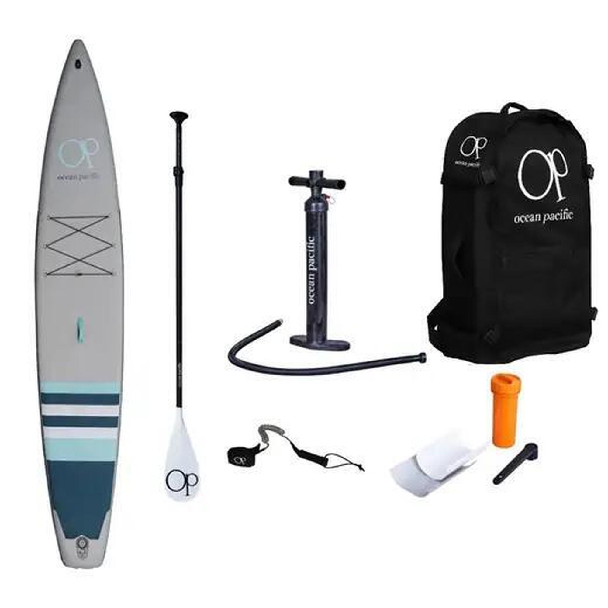 Paddle Gonflable Ocean Pacific Touring MSL 14'0 - Vert OCEAN PACIFIC ...