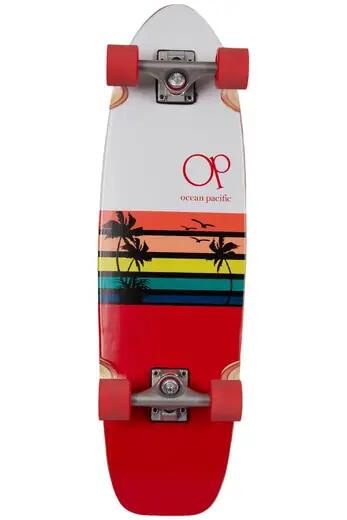 OCEAN PACIFIC Ocean Pacific Sunset Compleet Cruiser Skateboard - 30" - Wit