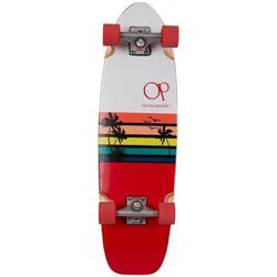 Ocean Pacific Sunset Cruiser Skate Complet - 30" - Blanc
