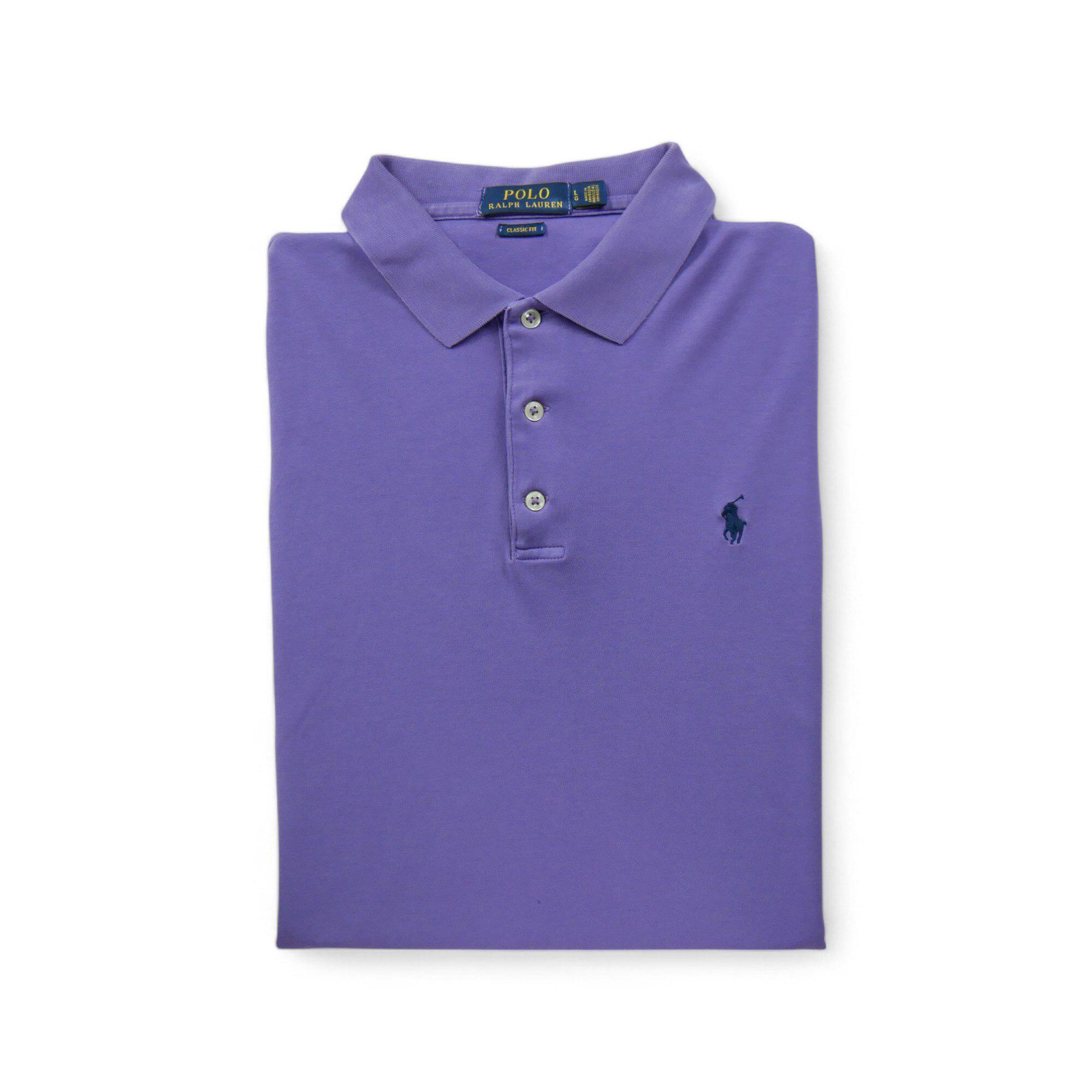 Camisa Polo Ralph Lauren Essential Hombre Moradas For Men Ralph