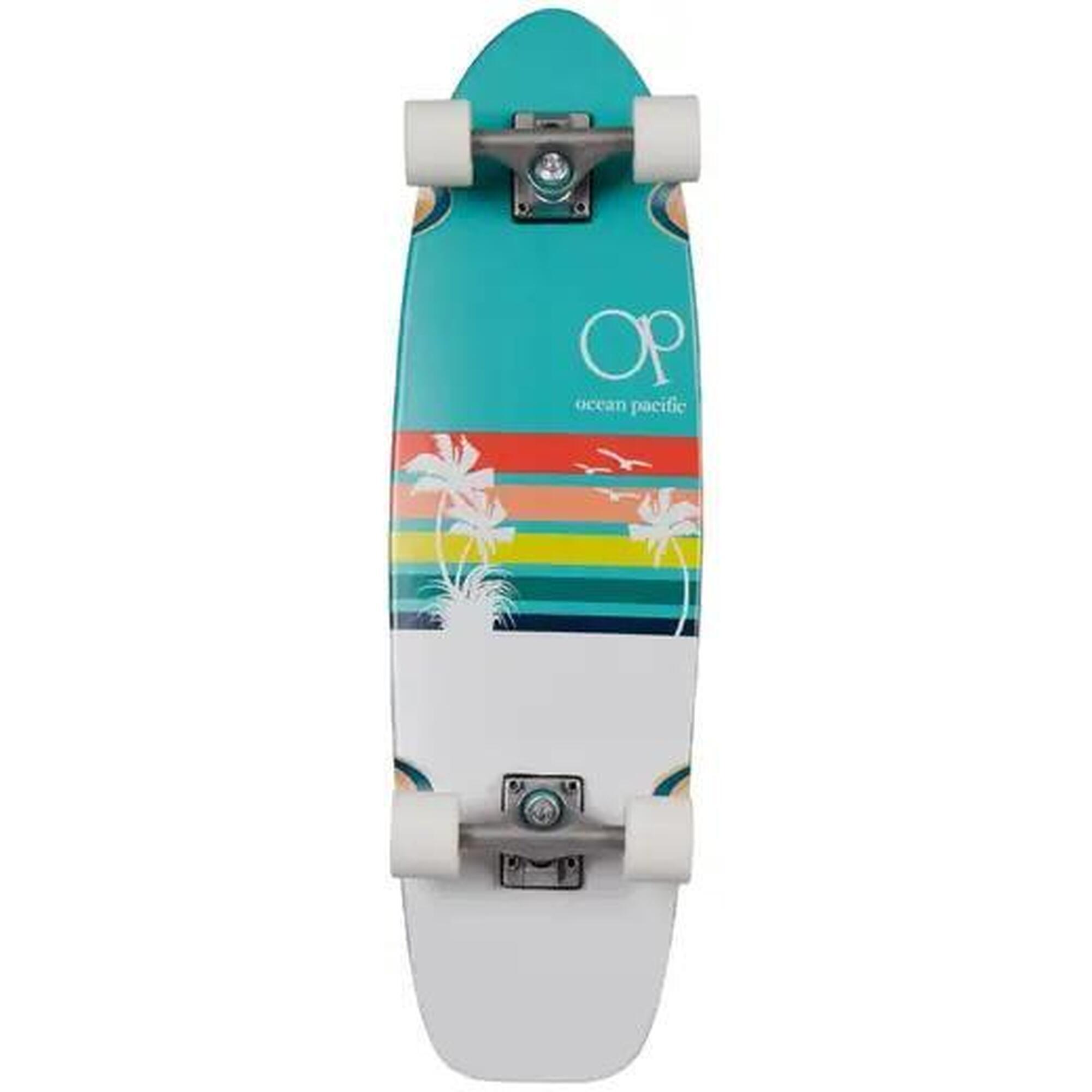 Ocean Pacific Sunset Cruiser Skateboard Complet - 30" - Turcoaz
