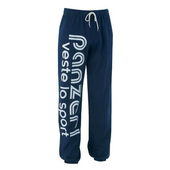 Seconde vie - Pantalon Jogging Panzeri Uni H Bleu marine Blanc - EXCELLENT