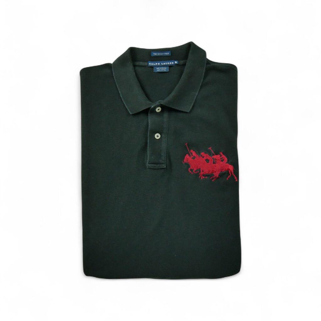 Polo Ralph Lauren Women's Short Sleeve Skinny Black