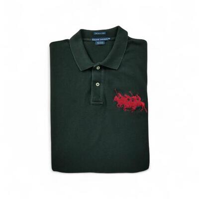 Tweedehands - korte mouw dames polo skinny zwart - als nieuw