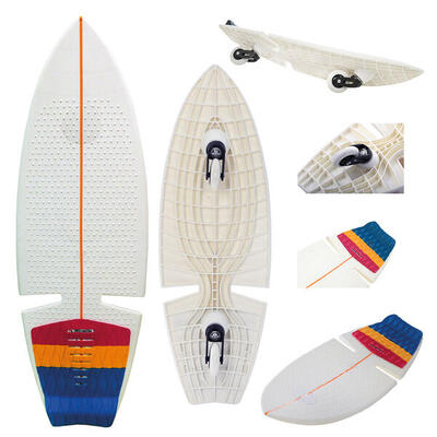 F2 Surf Waveboard Carving Board Street Surfer Skateboard Schwarz 2025