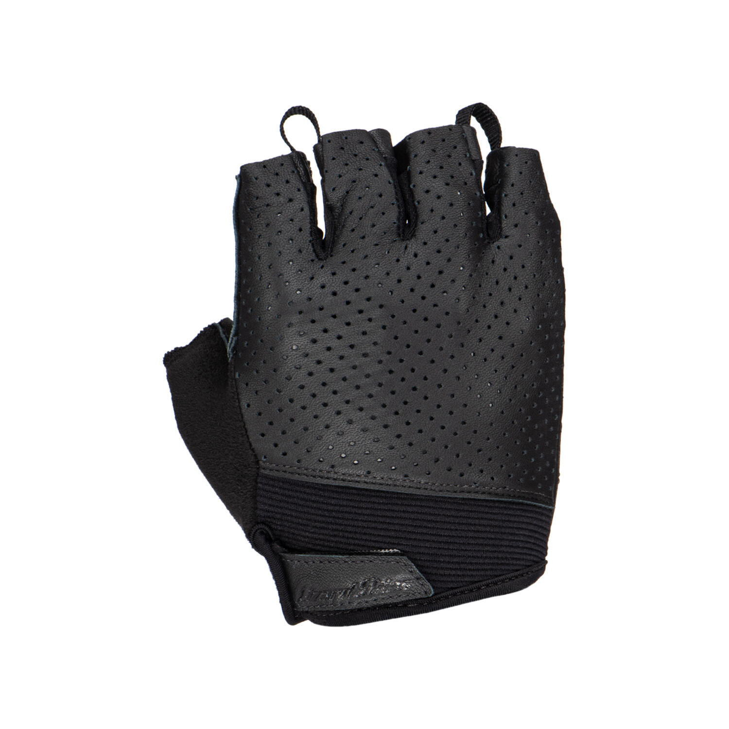 Lizard Skins Aramus Classic Cycling Fingerless Gloves - Jet Black 3/7