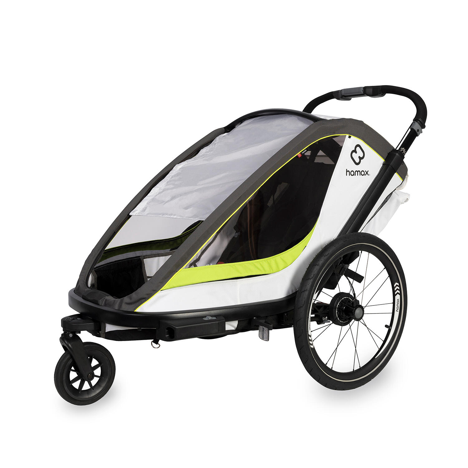 Hamax "Brisa" remolque convertible para silla de paseo y bicicleta 6/7