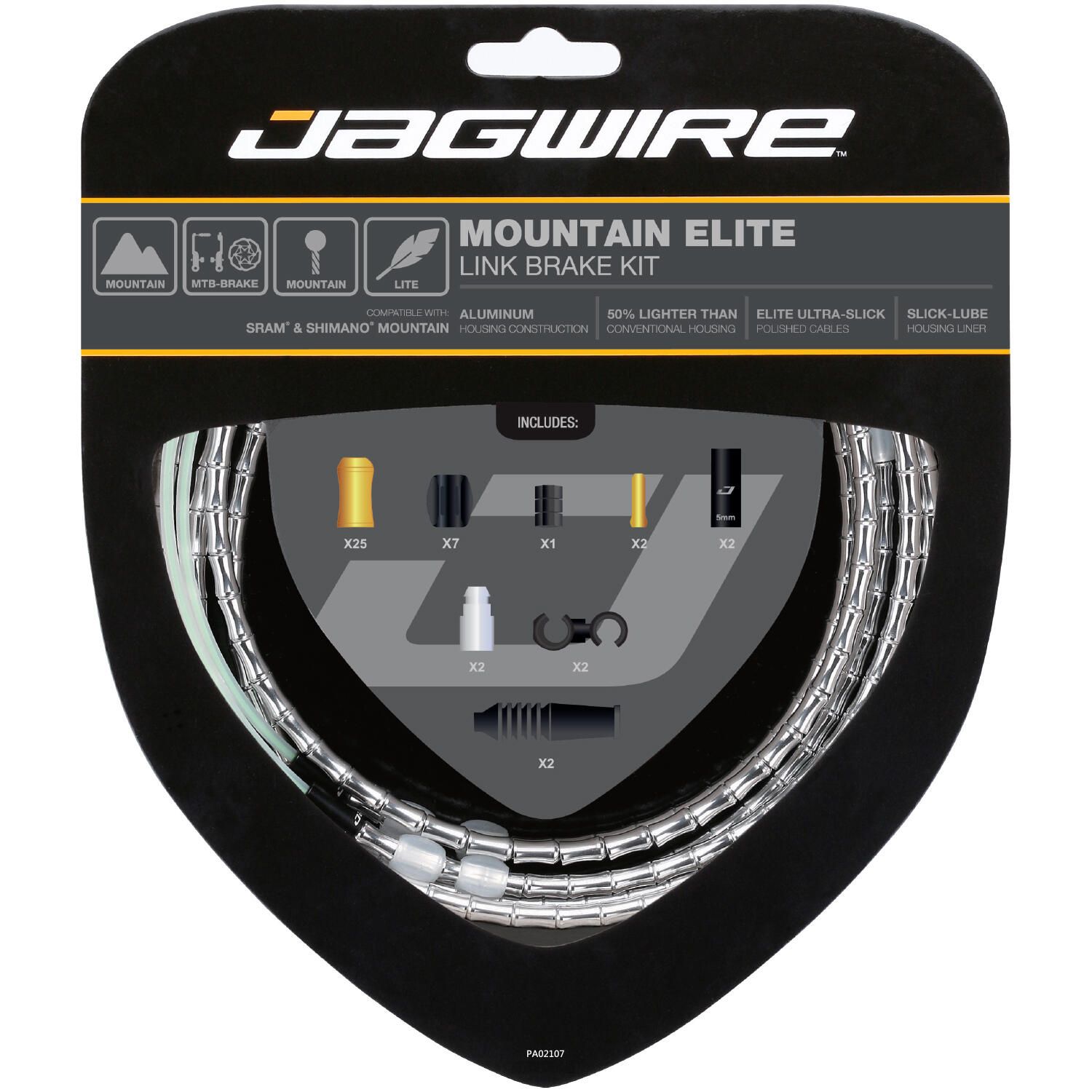 Kit de freinage Jagwire Elite 3/7
