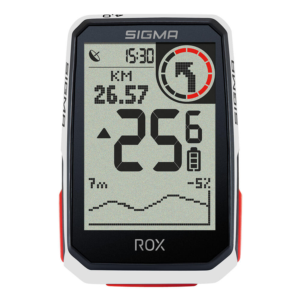GPS Fietscomputer Rox 4.0 GPS HR + cadans set 3/7