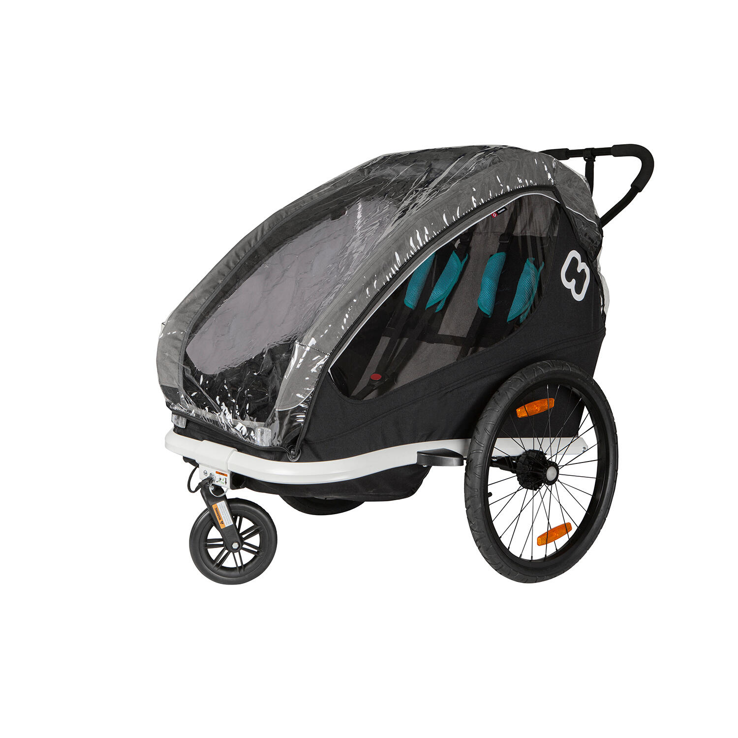 Remorques Vélos Enfant Rain Cover (Traveller) 3/7