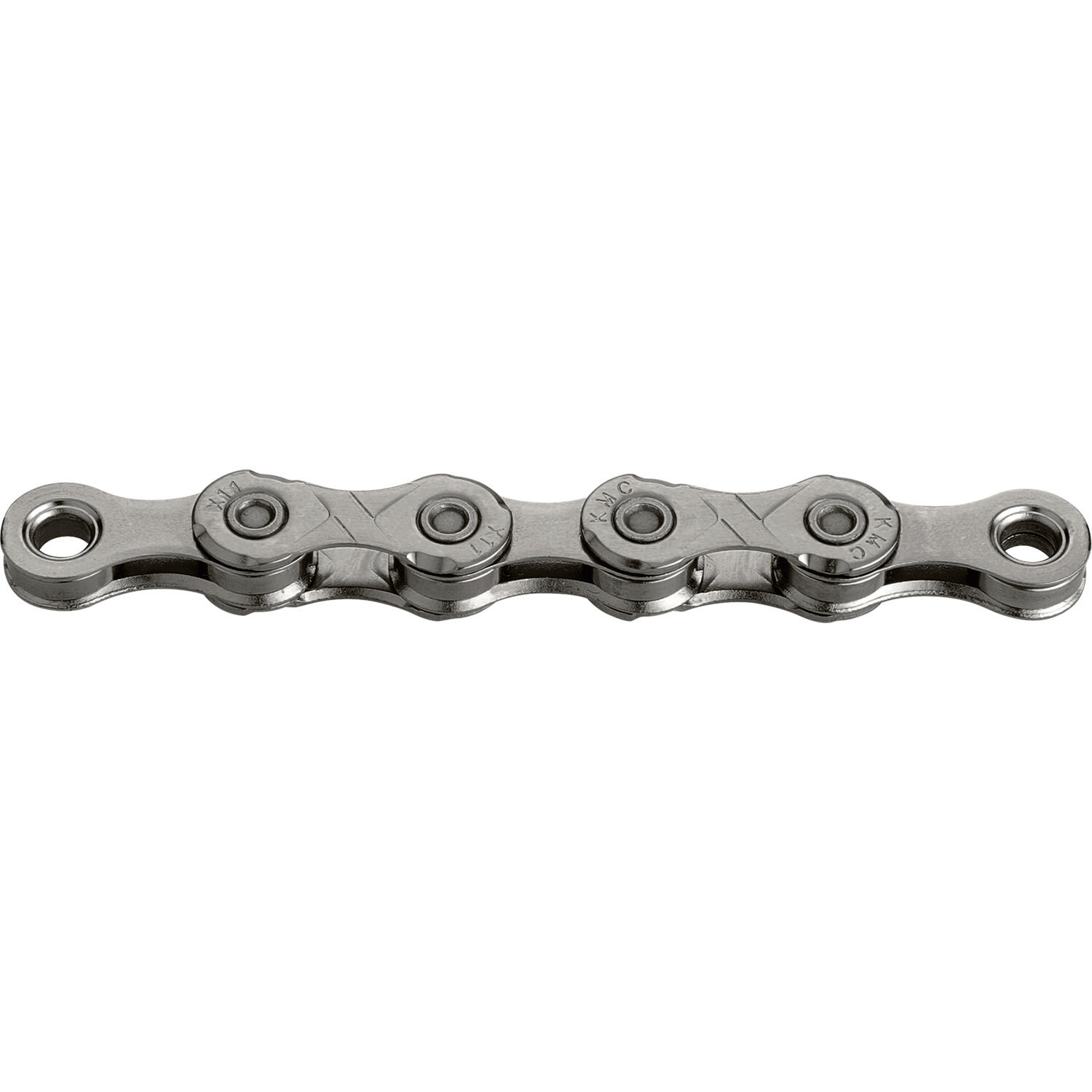 KMC Chaîne X11 grise pour 11 vitesses, 118 maillons, couleur gris 5/7