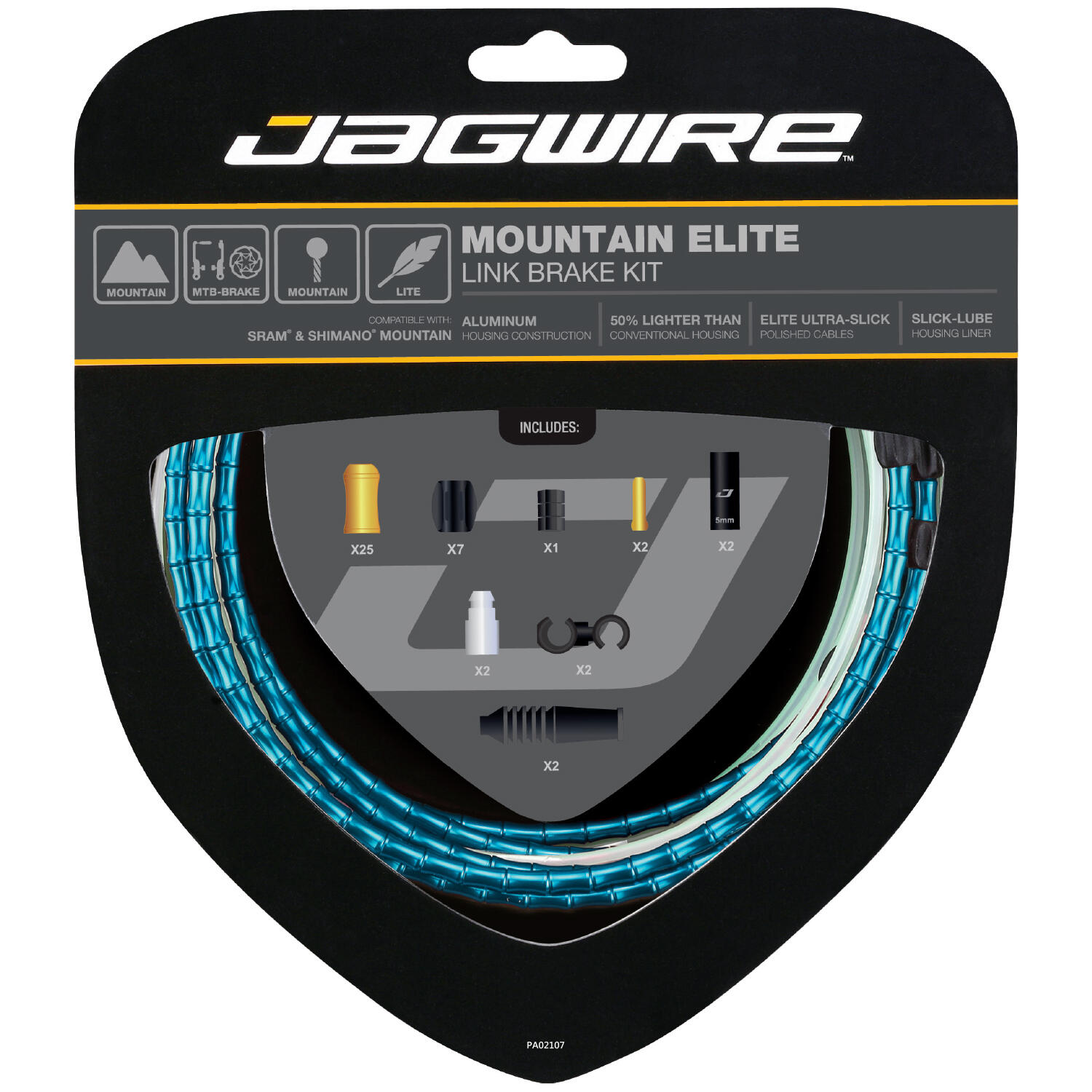 Kit de freinage Jagwire Elite 3/7