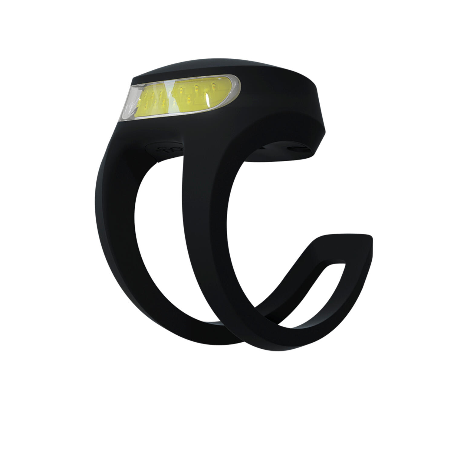 Knog Frog V3 Front Bike Light  - Spider Black 6/7
