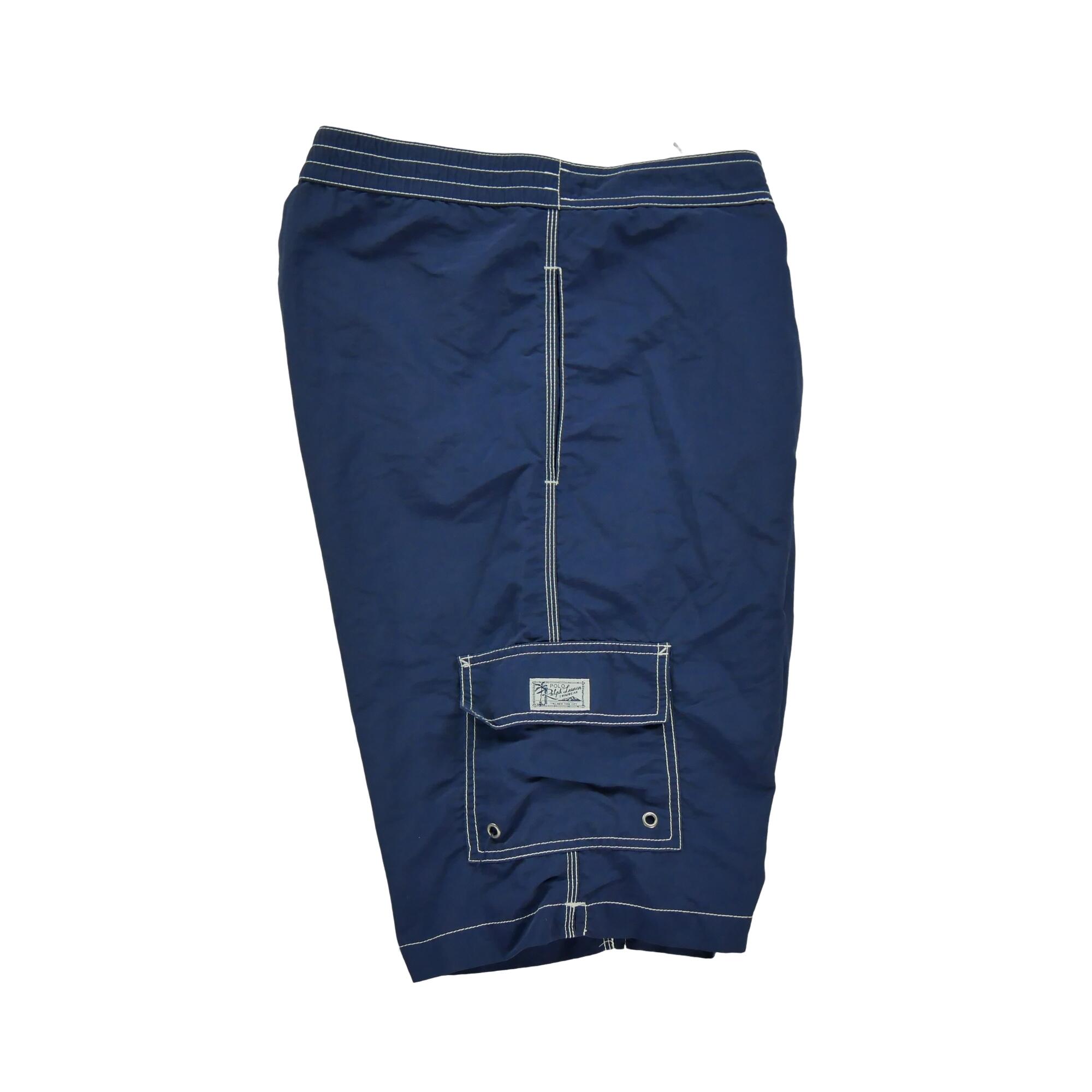 Segunda Vida BaÃ ?ador de hombre azul marino Excelente RALPH