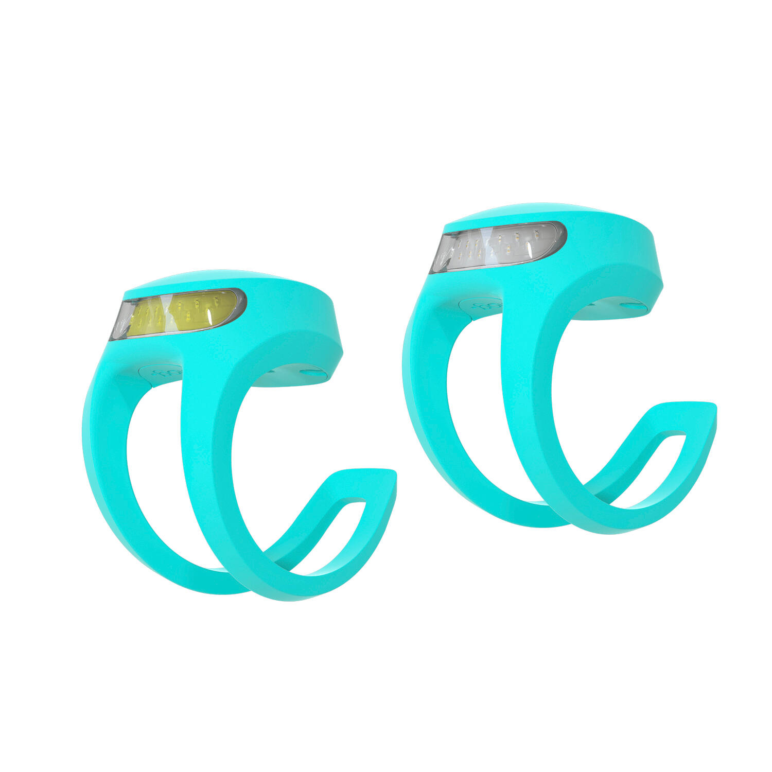 Knog Frog V3 Twinpack Bike light set  - Awesome Aquamarine 6/7