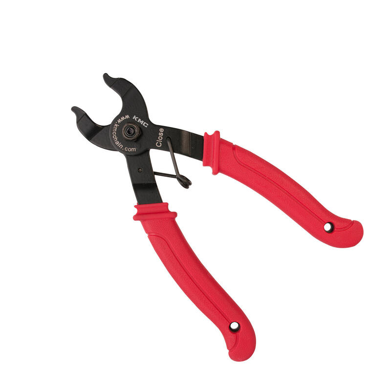 Pince KMC MissingLink - Rouge et Noir - Durable et Robuste