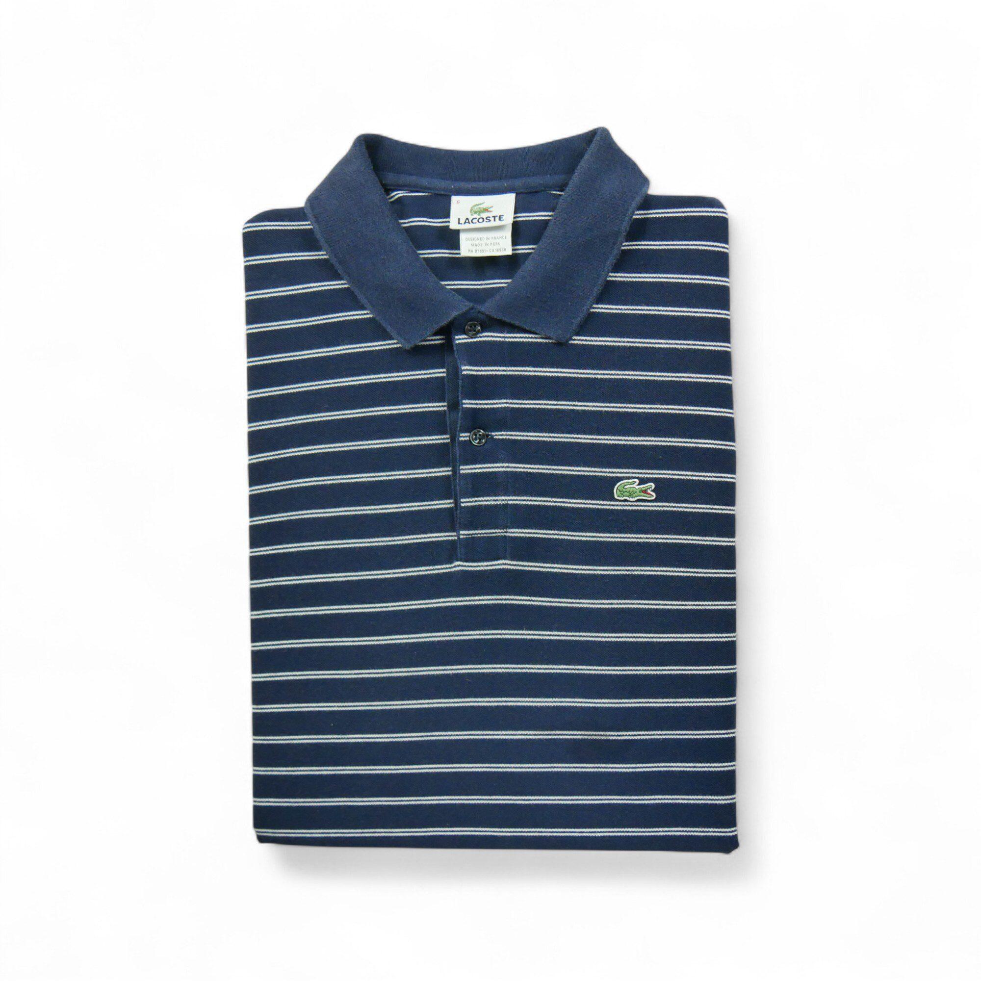 Segunda vida - camisa polo de manga curta para homens azul marinho - como novo