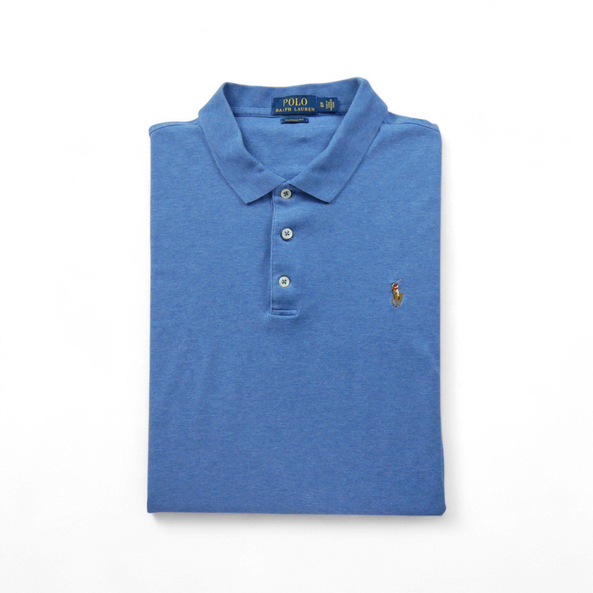 RALPH LAUREN Seconda Mano - Manica corta Polo classico da uomo - Stato eccellente
