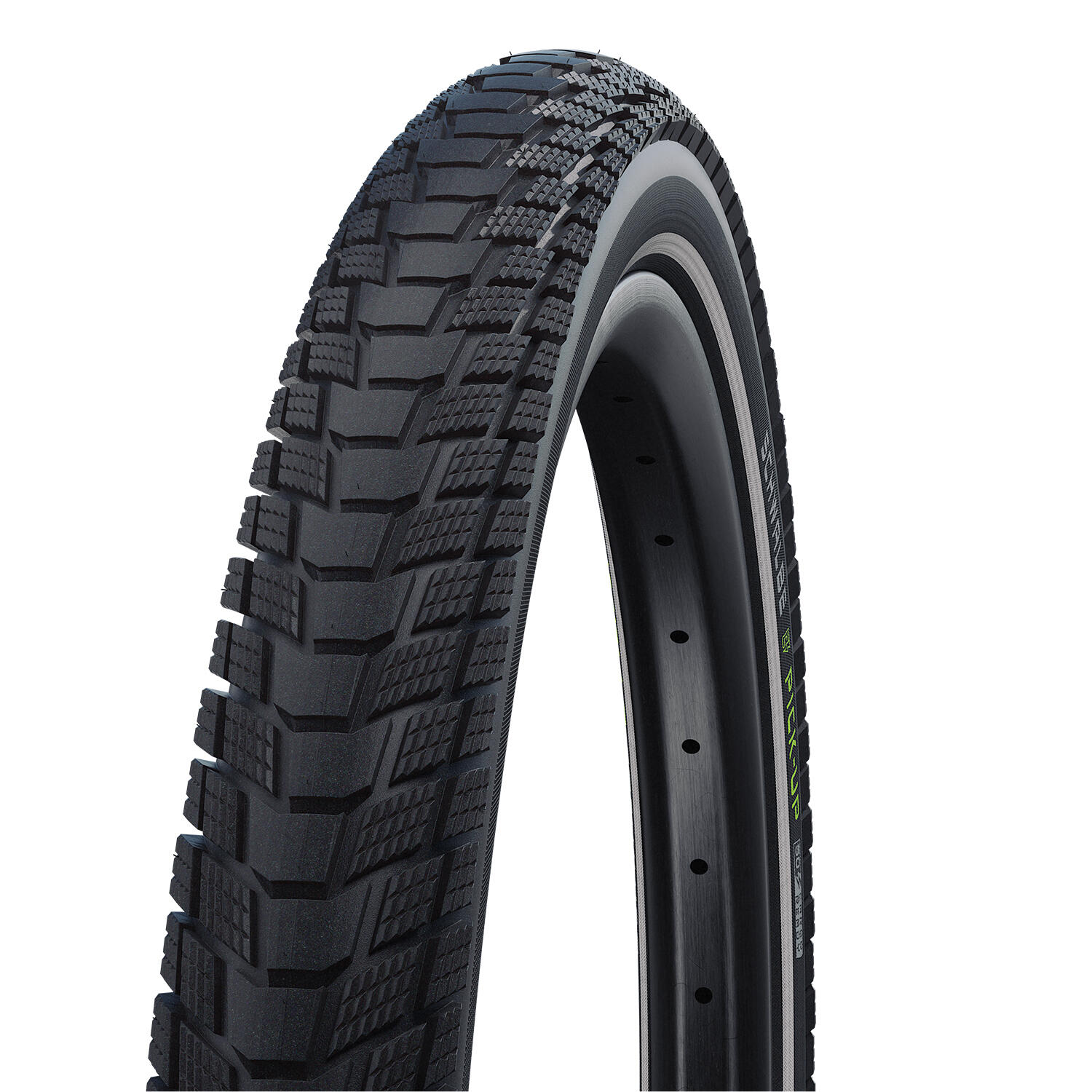 Pneu Schwalbe Pick-Up 24'' Tubetype Rigide Super Defense Addix E Flancs Reflex E 6/7