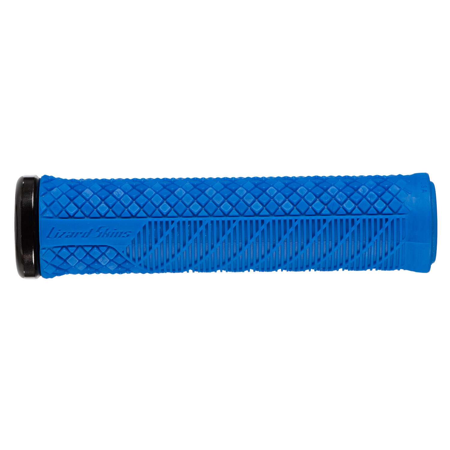 Lizard Skins Charger Evo Single-Clamp Lock-On Grip Blue 3/7
