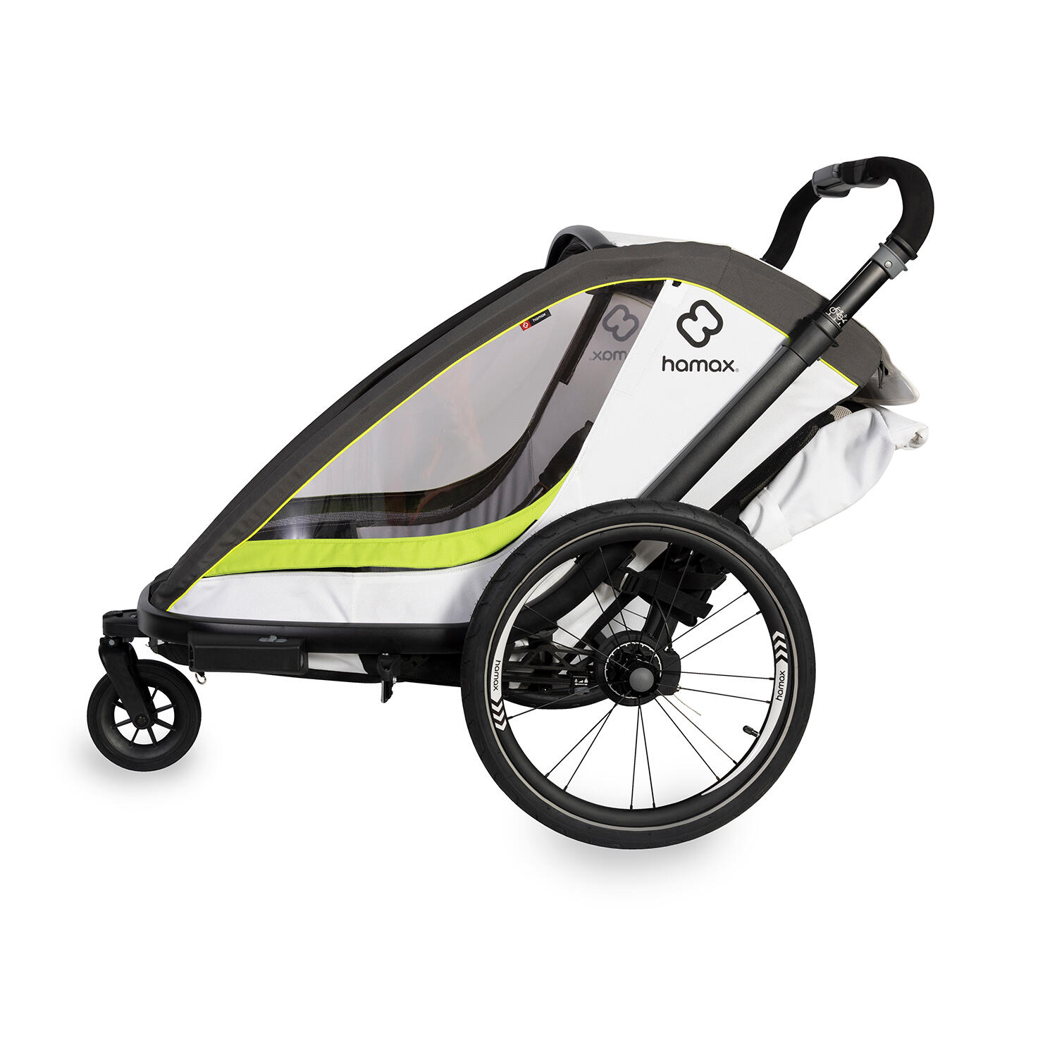 Hamax "Breeze One" converteerbare kinderwagen fietskar 6/7