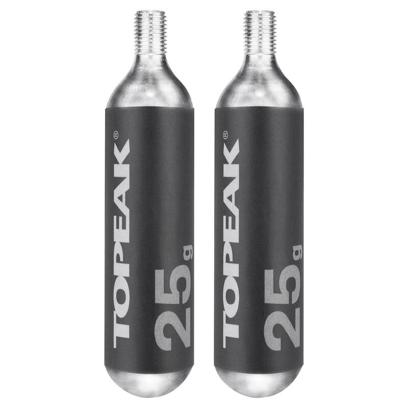 CO2 Cartridge 25g Threated (2 pieces)