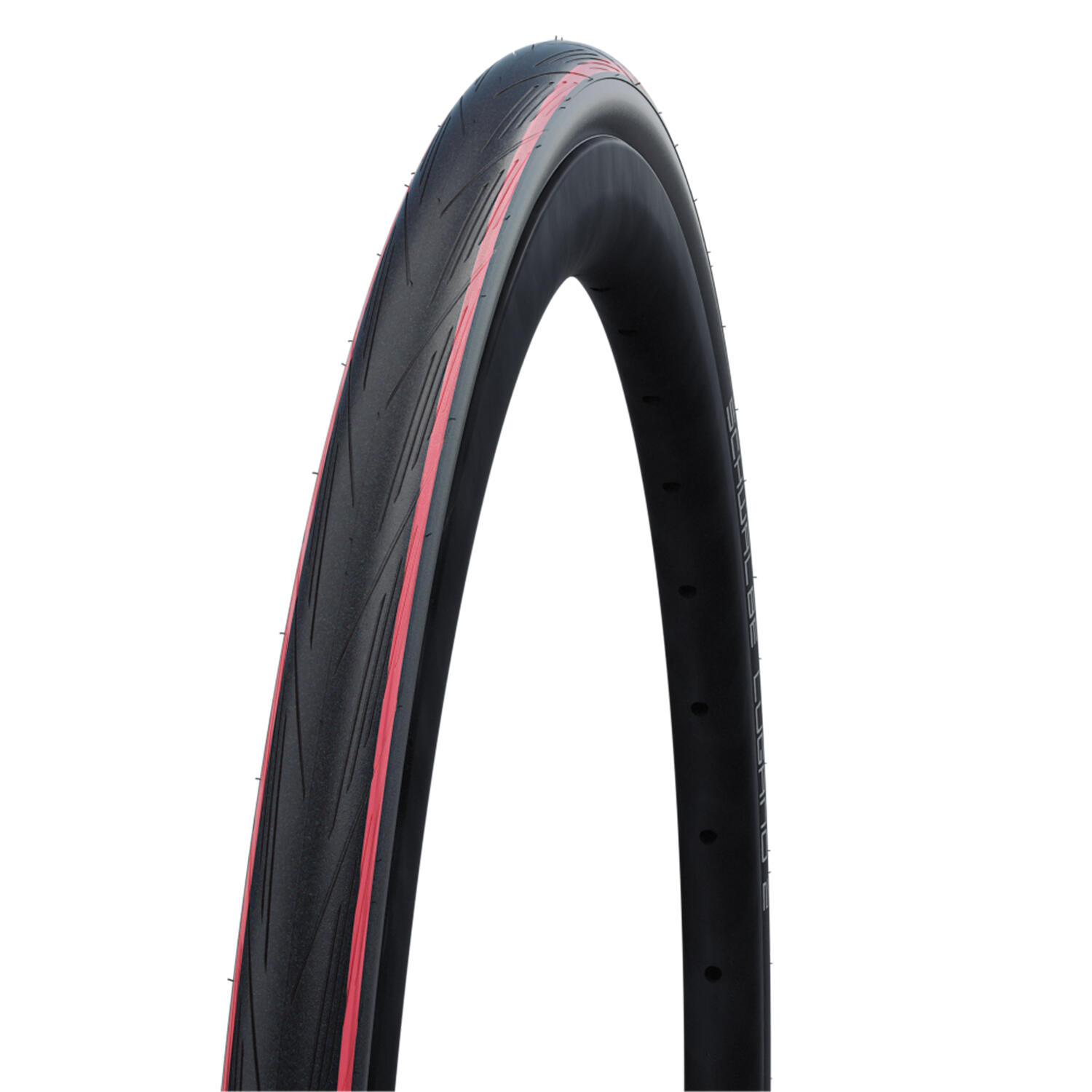 Straßenreifen Schwalbe Lugano II 700mm Tubetype Weich K-Guard Schwarz Rot 4/7