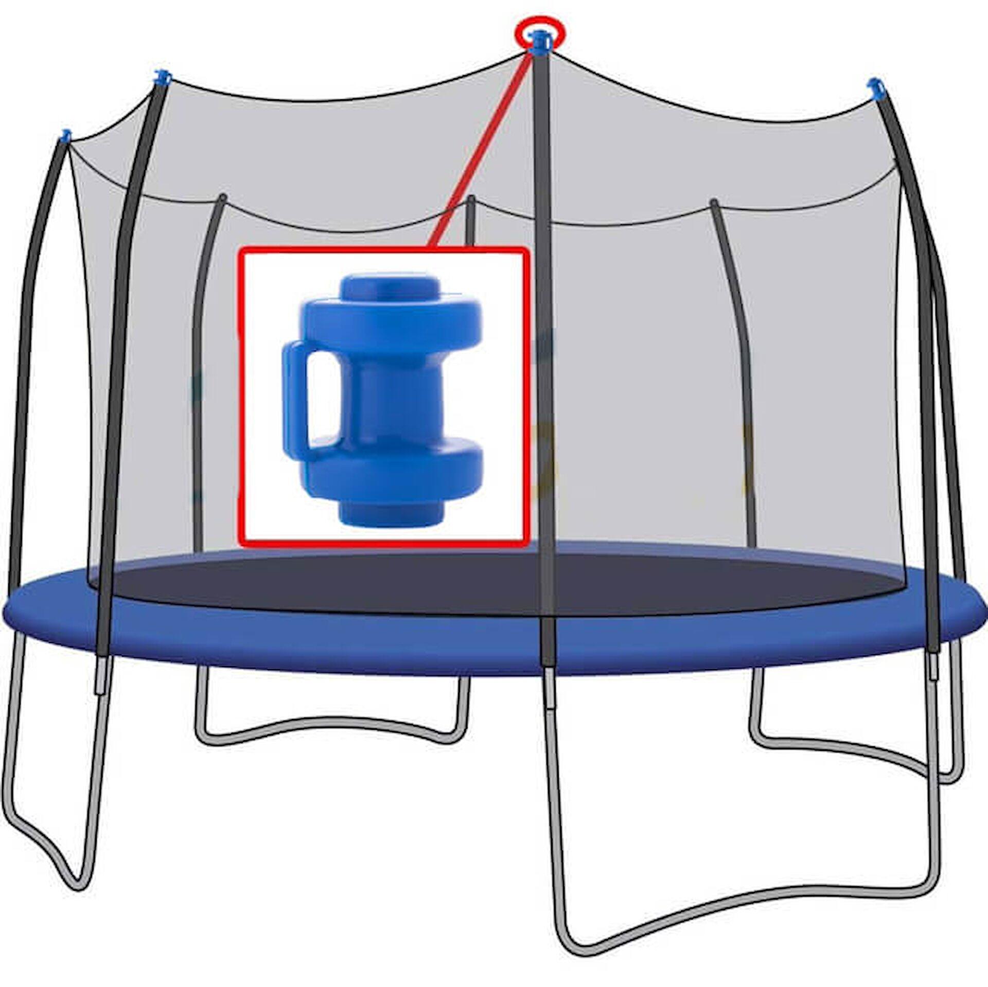 Grzybek do trampoliny Springos na słupki do mocowania 7/7