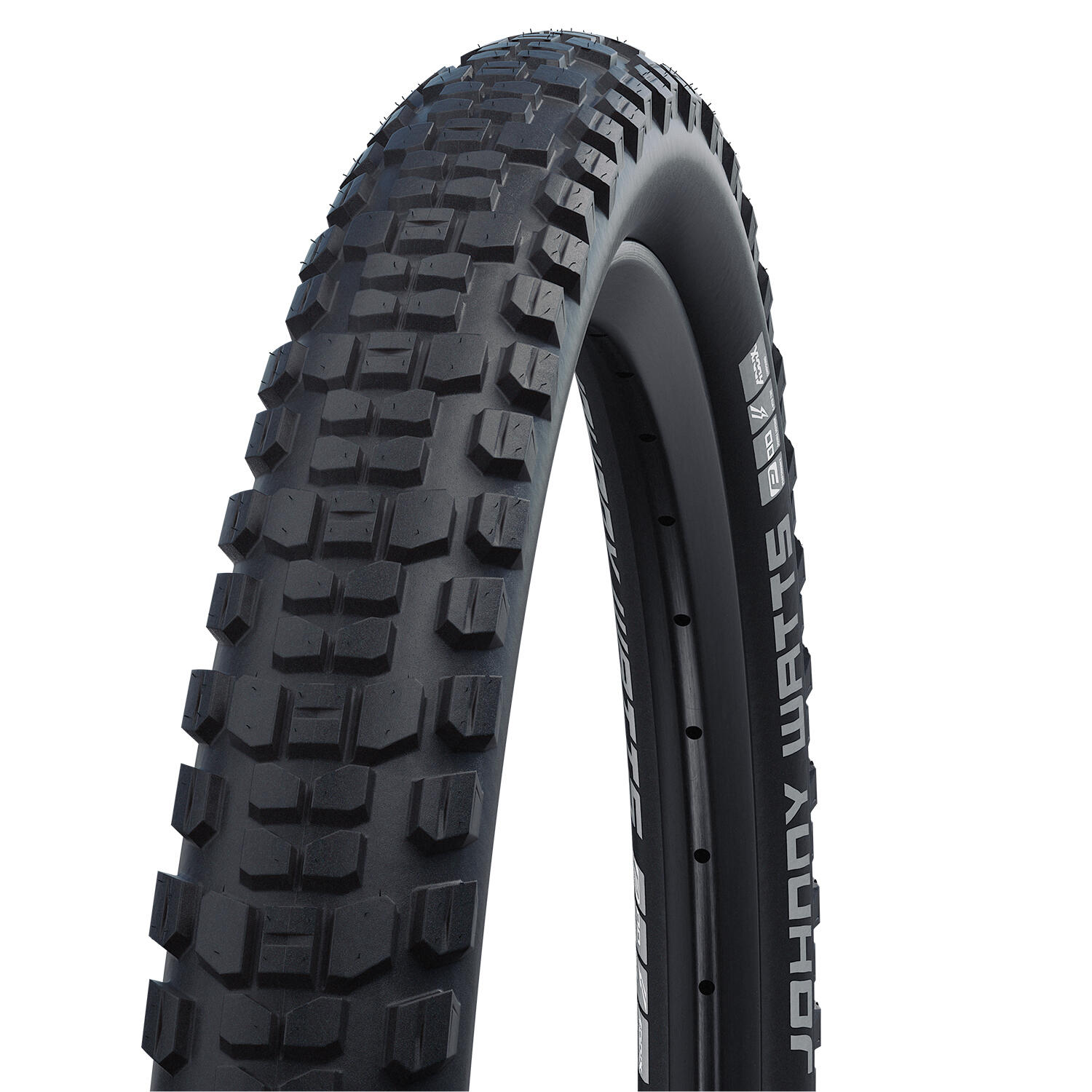 Pneu vtt 27.5x2.60 Schwalbe johnny watts ts noir (65-584) 4/7