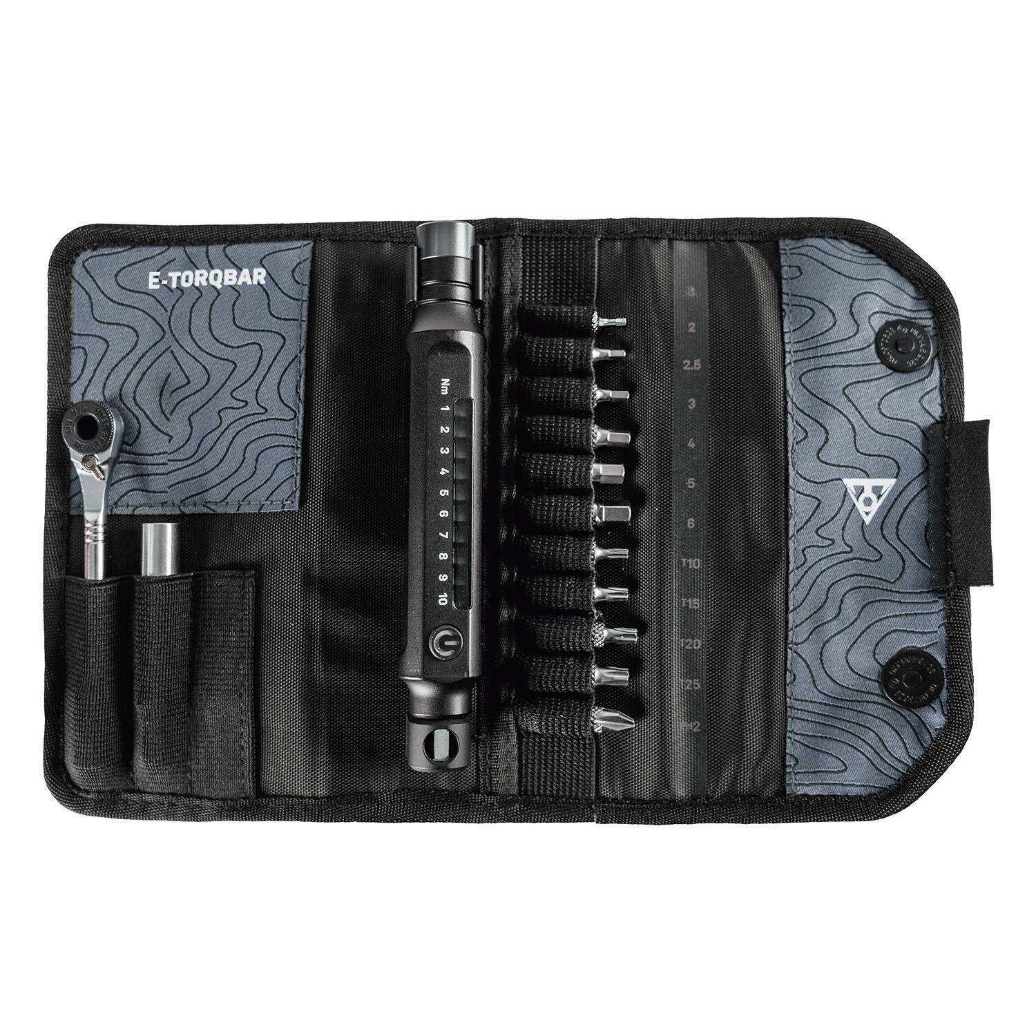 Topeak Bike E-Torqbar 1-10Nm Torque Wrench 5/7
