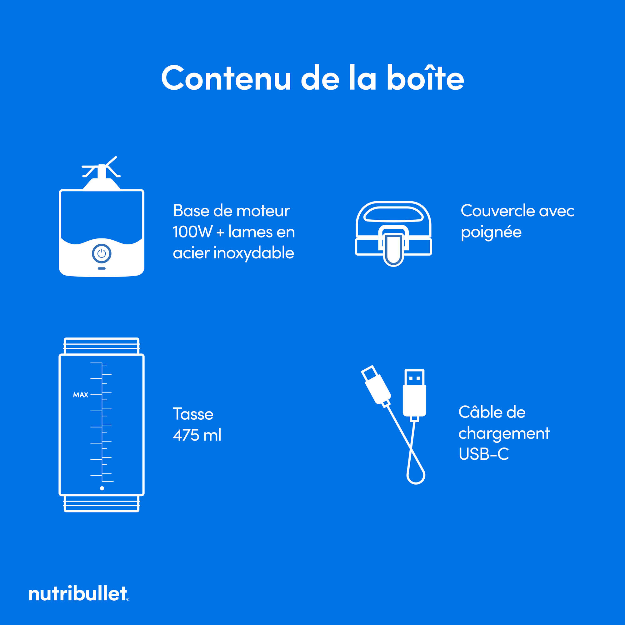 Mixeur Portable Nutribullet 4/7